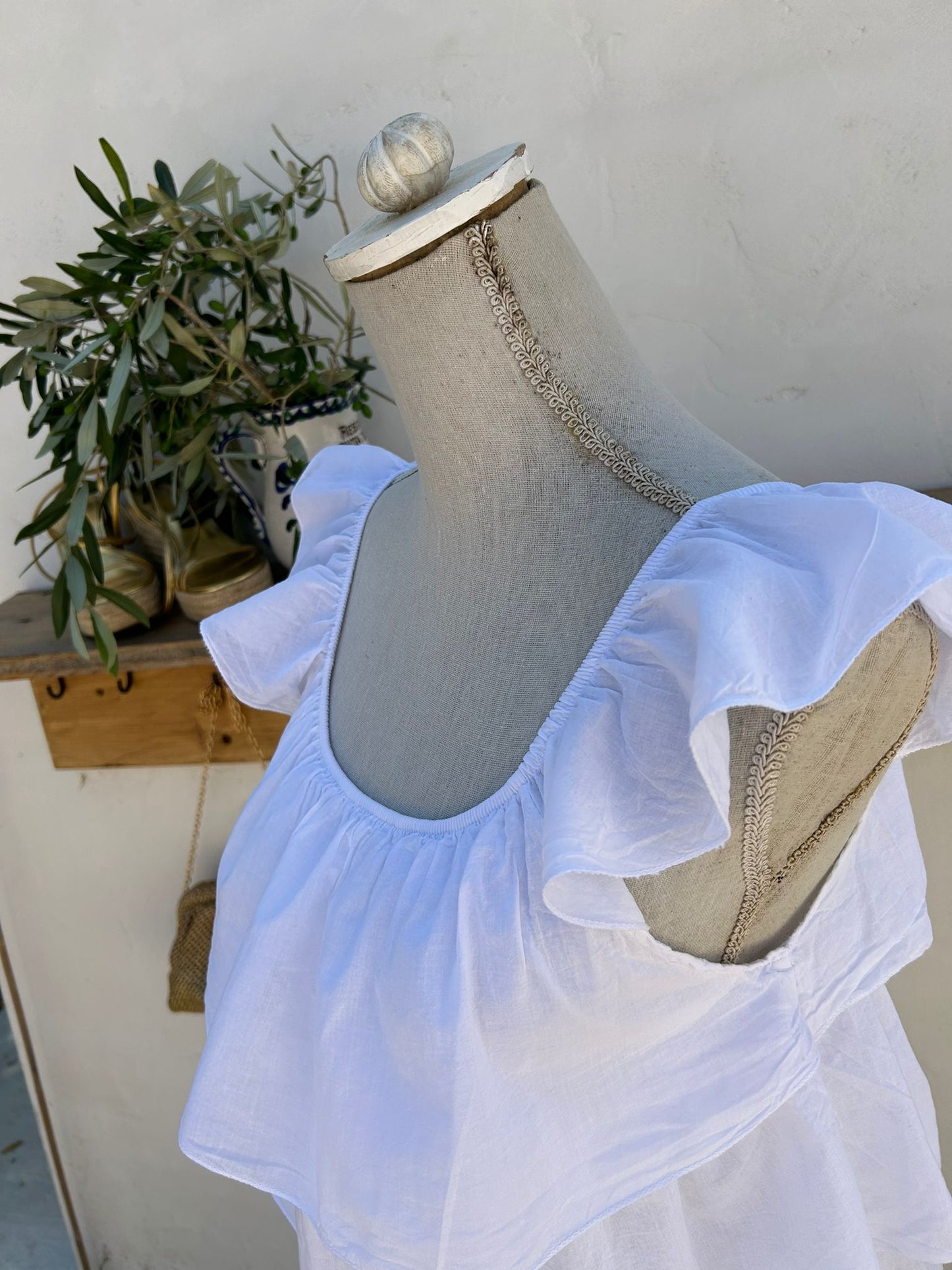 Blusa volantes