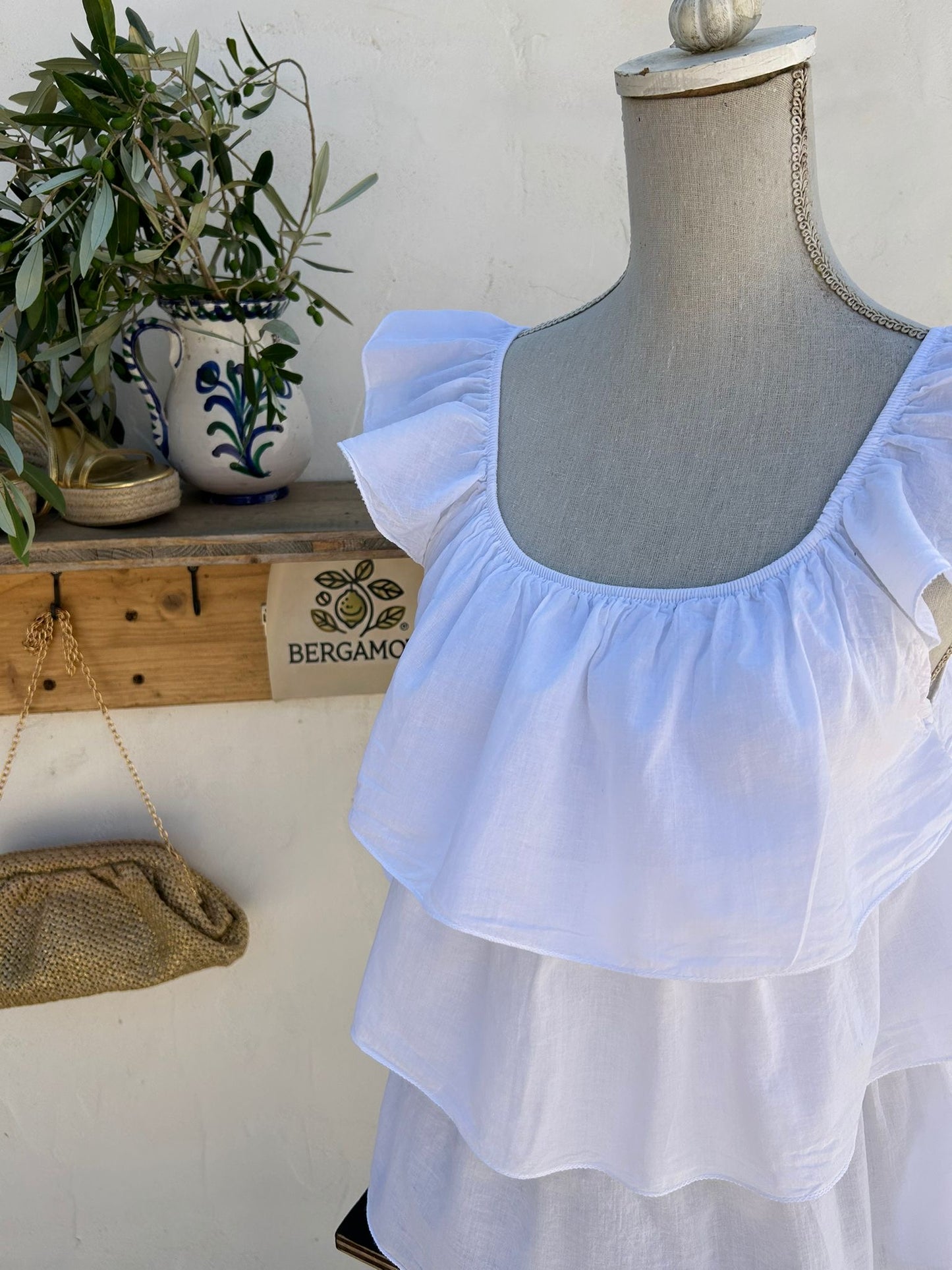 Blusa volantes